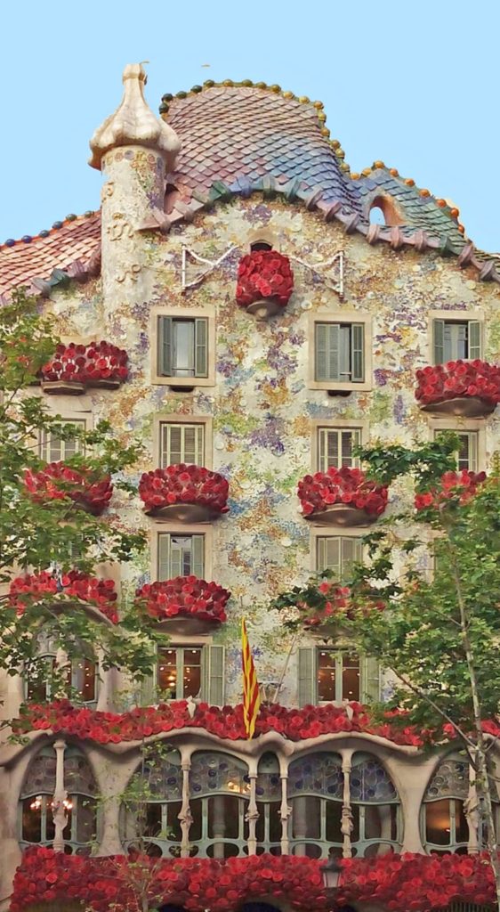 casa Batllo, Barcelona, Hiszpania